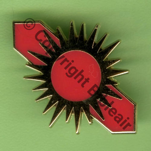 A1240  2024 A1240 3eDRILLE SPA.102 EC.2.3 NANCY  BOUSSEMART 2024 Griffes et butees Dos irreg scintil 35x20mm Src.Y.GENTY 25Eur(x8) 